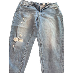 Women's Time and Tru Ankle & Cropped Jeans Blue Size 10